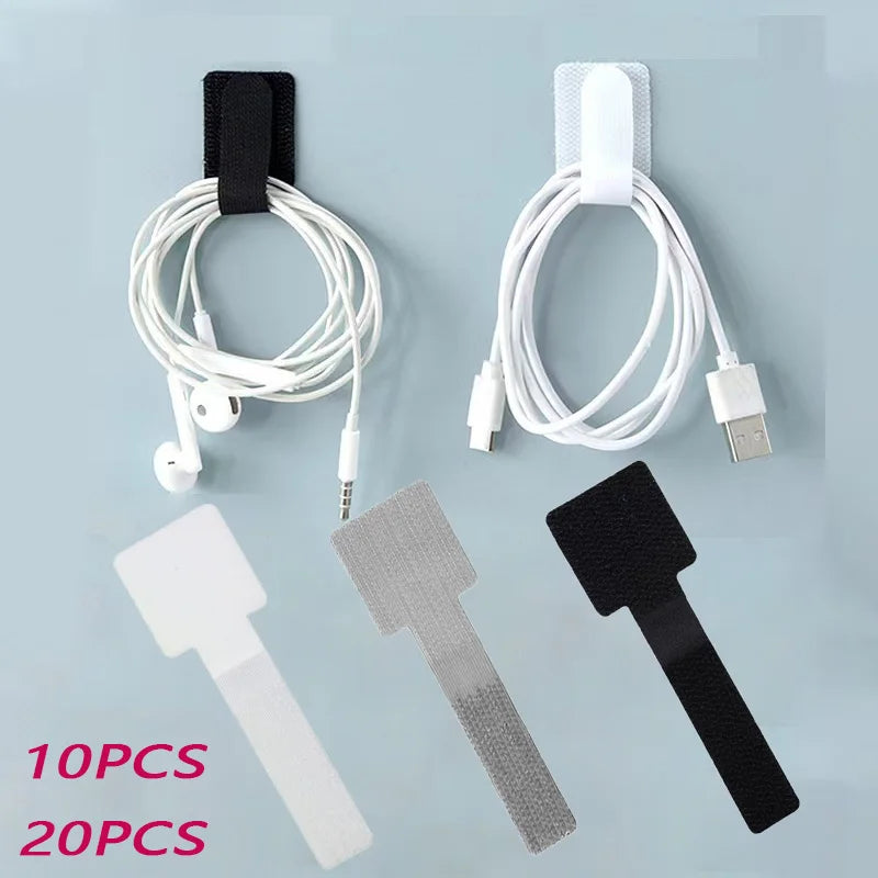 Reusable Hook & Loop Straps – Multi-Purpose Nylon Fasteners (3 Colors)