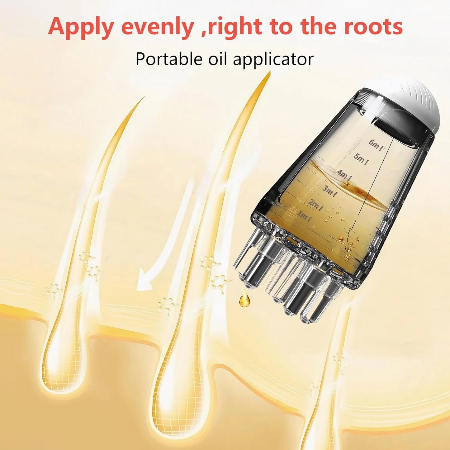 Mini Scalp Applicator | Hair Growth Oil Roller 6ml