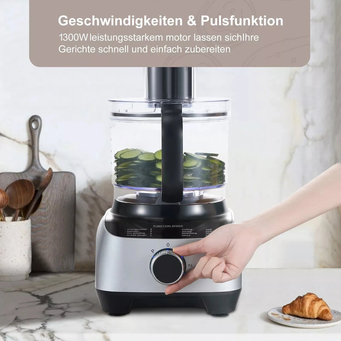 TopStrong YYFP410 10-in-1 food processor
