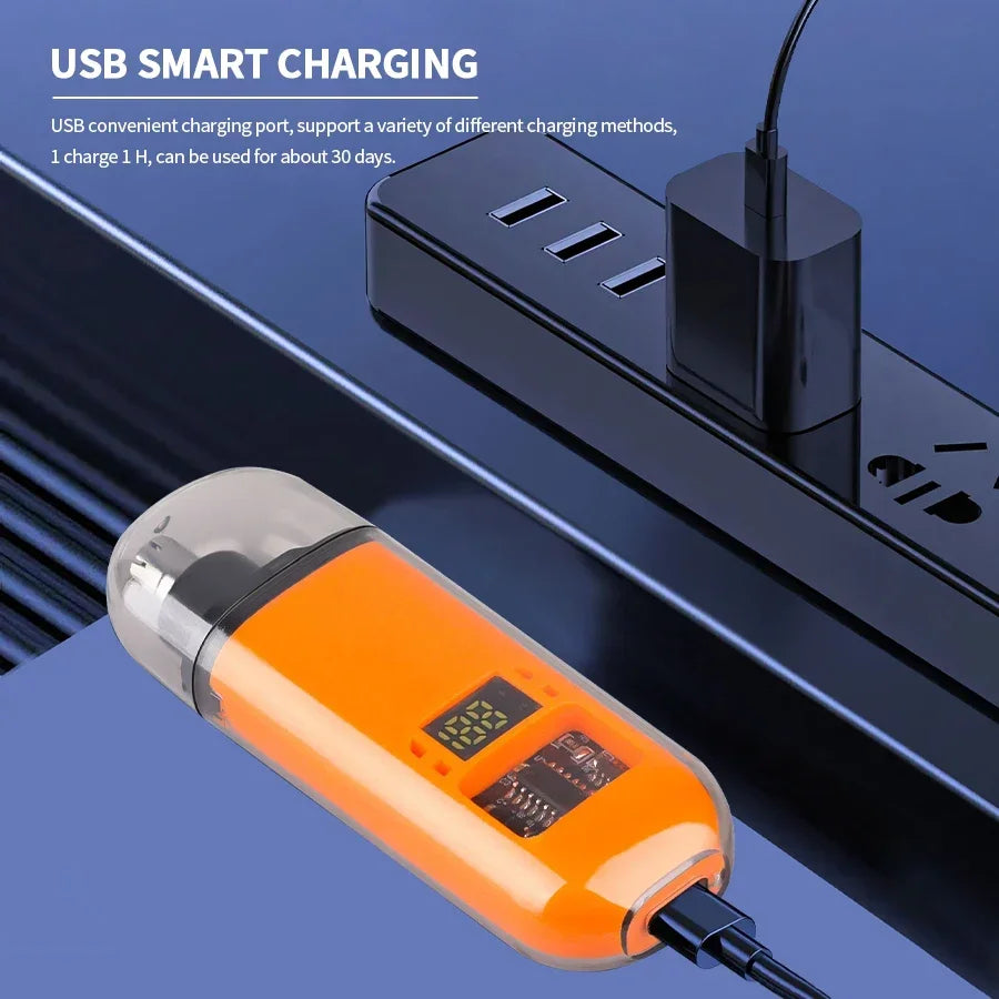 Heinast Nose & Ear Hair Trimmer – Waterproof Stainless Steel Groomer