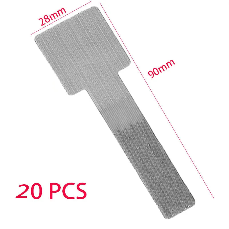 Reusable Hook & Loop Straps – Multi-Purpose Nylon Fasteners (3 Colors)