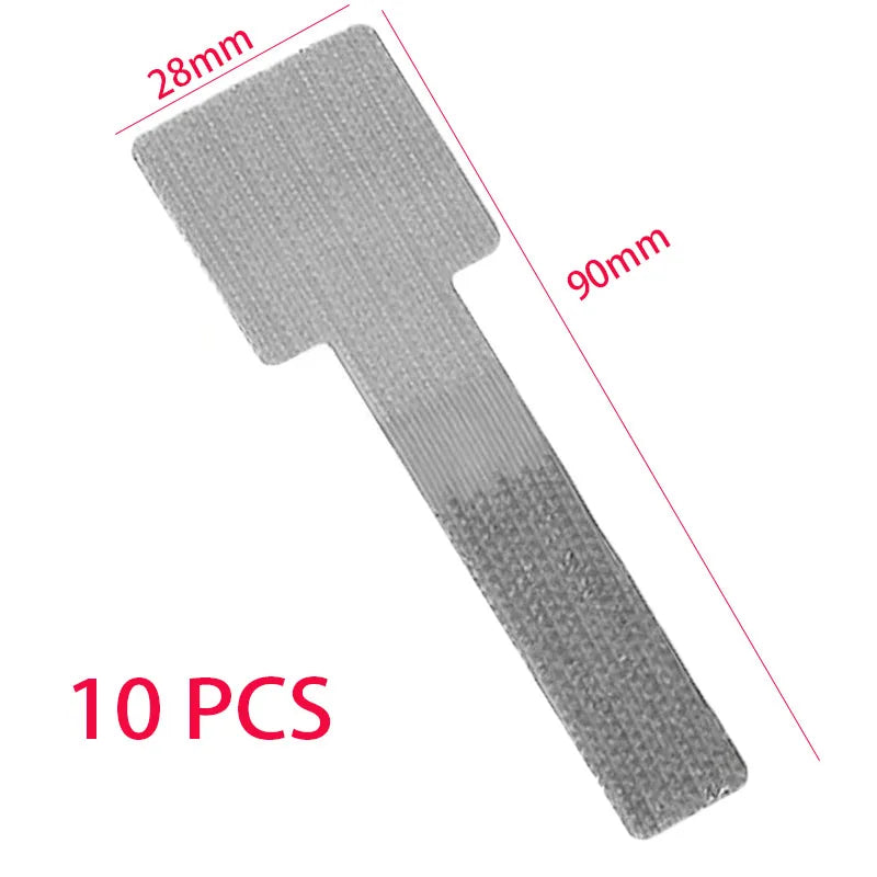 Reusable Hook & Loop Straps – Multi-Purpose Nylon Fasteners (3 Colors)