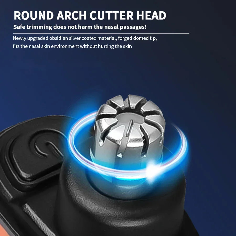 Heinast Nose & Ear Hair Trimmer – Waterproof Stainless Steel Groomer