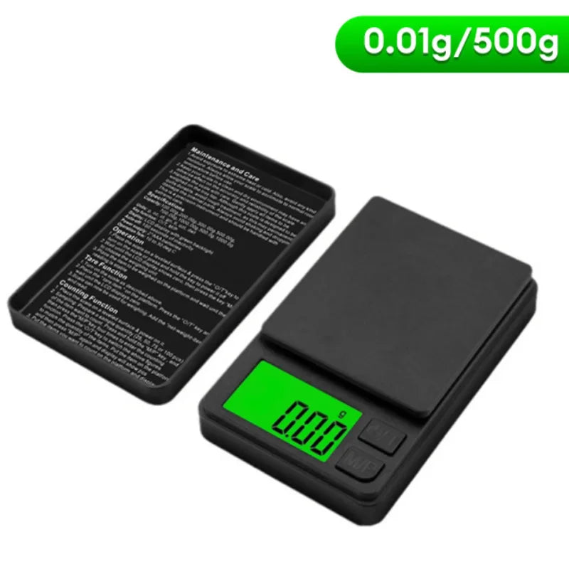 Mini Digital Pocket Scale 500g/0.01g – Precise & Portable Weighing Tool