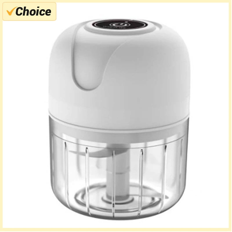 Mini Electric Garlic Chopper | Portable Food Masher