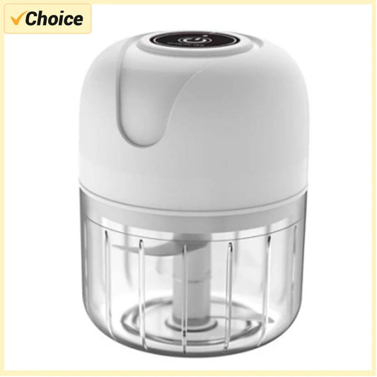 Mini Electric Garlic Chopper | Portable Food Masher