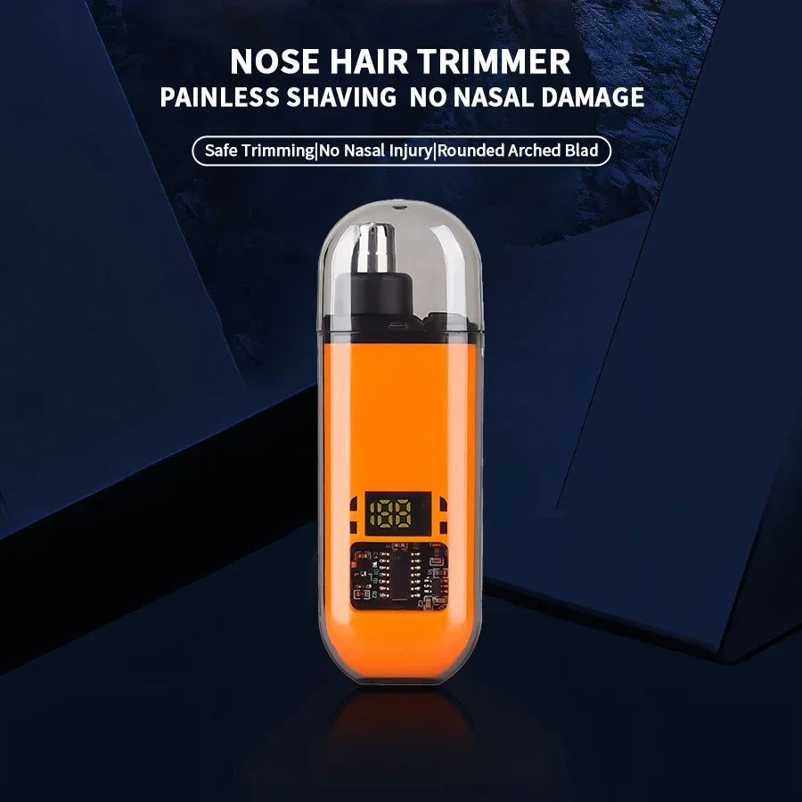 Heinast Nose & Ear Hair Trimmer – Waterproof Stainless Steel Groomer
