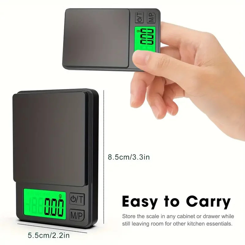 Mini Digital Pocket Scale 500g/0.01g – Precise & Portable Weighing Tool