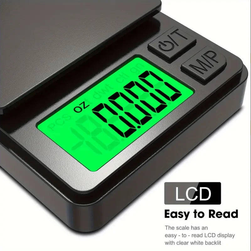 Mini Digital Pocket Scale 500g/0.01g – Precise & Portable Weighing Tool