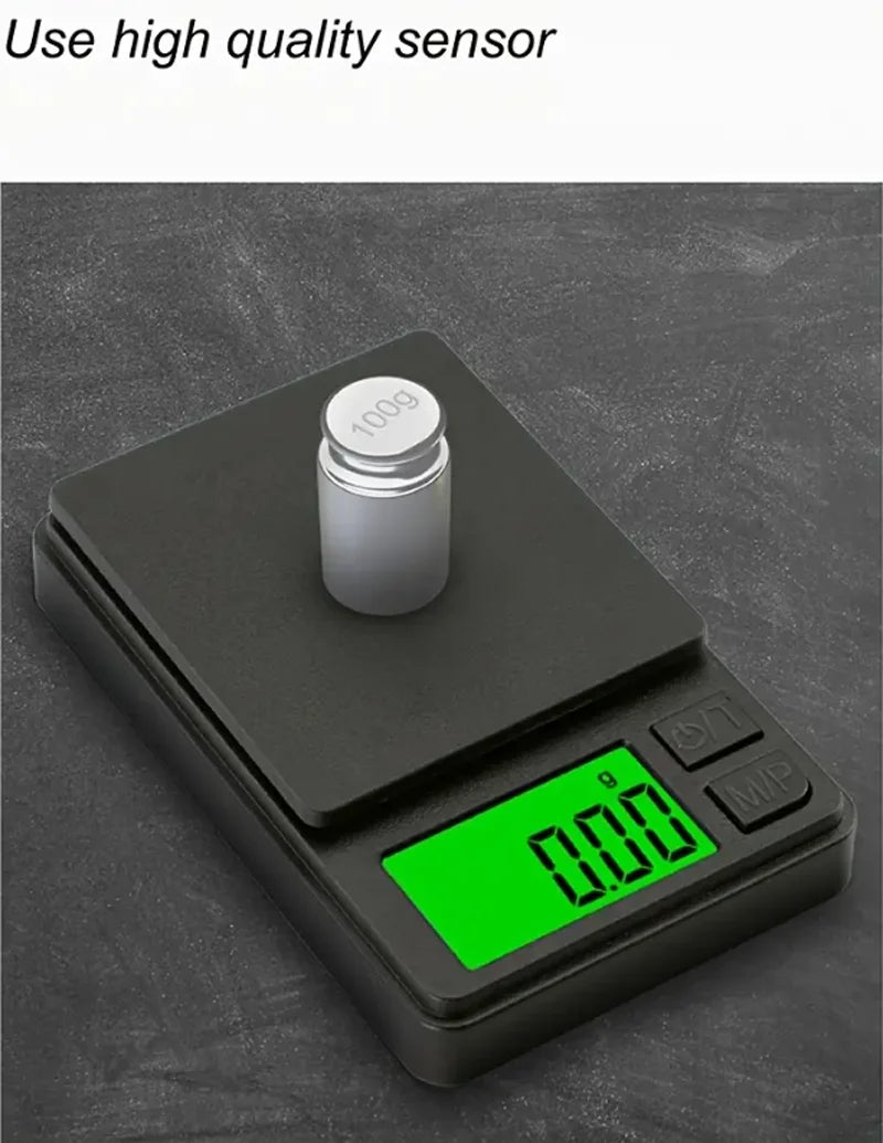 Mini Digital Pocket Scale 500g/0.01g – Precise & Portable Weighing Tool