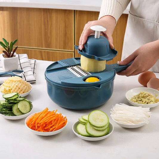 Multifunctional Vegetable Grater & Slicer – Eco-Friendly & Stainless Steel Blades