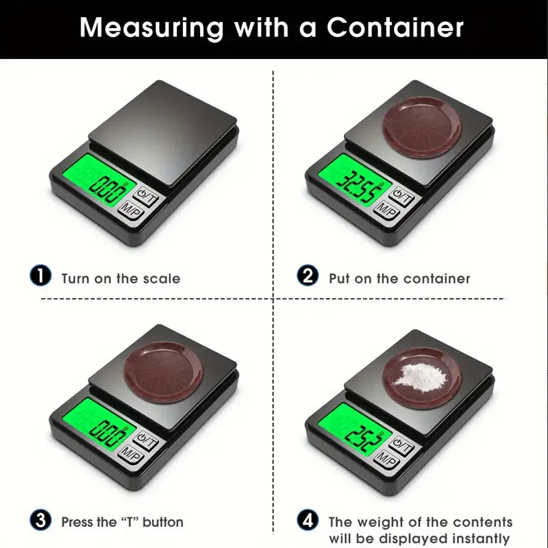 Mini Digital Pocket Scale 500g/0.01g – Precise & Portable Weighing Tool