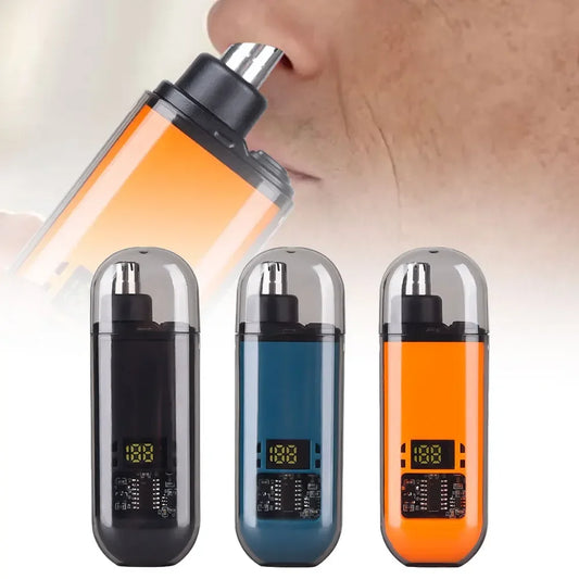 Heinast Nose & Ear Hair Trimmer – Waterproof Stainless Steel Groomer
