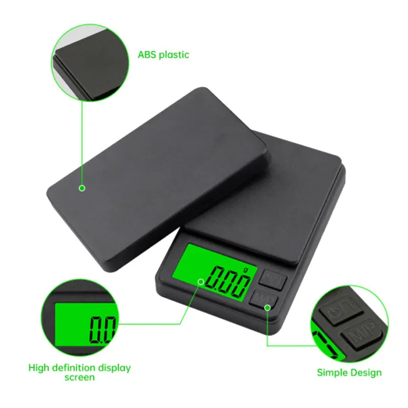 Mini Digital Pocket Scale 500g/0.01g – Precise & Portable Weighing Tool