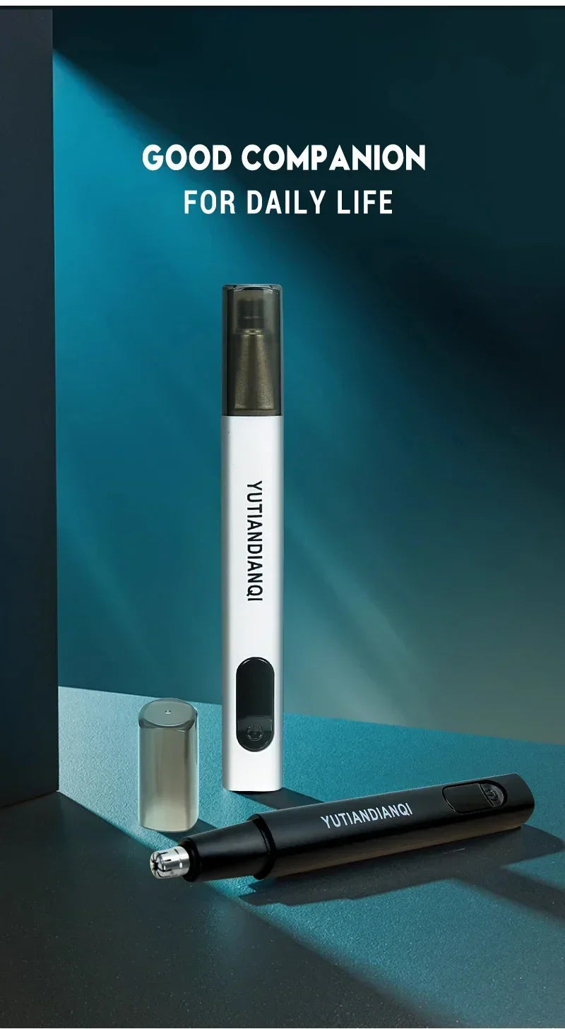 Heinast Nose & Ear Hair Trimmer – Waterproof Stainless Steel Groomer