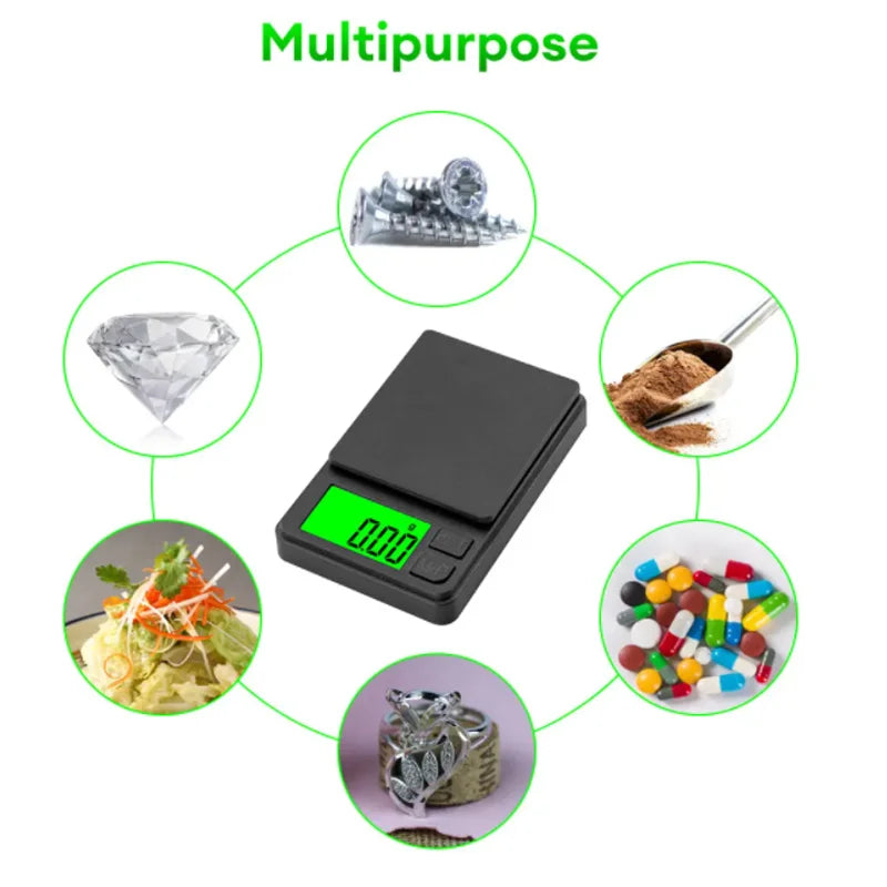 Mini Digital Pocket Scale 500g/0.01g – Precise & Portable Weighing Tool