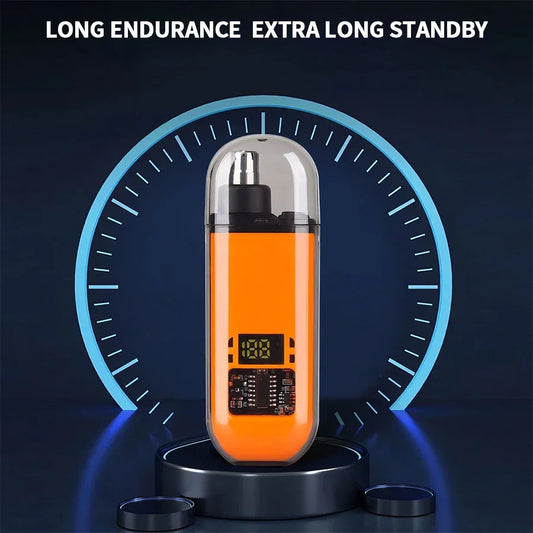 Heinast Nose & Ear Hair Trimmer – Waterproof Stainless Steel Groomer