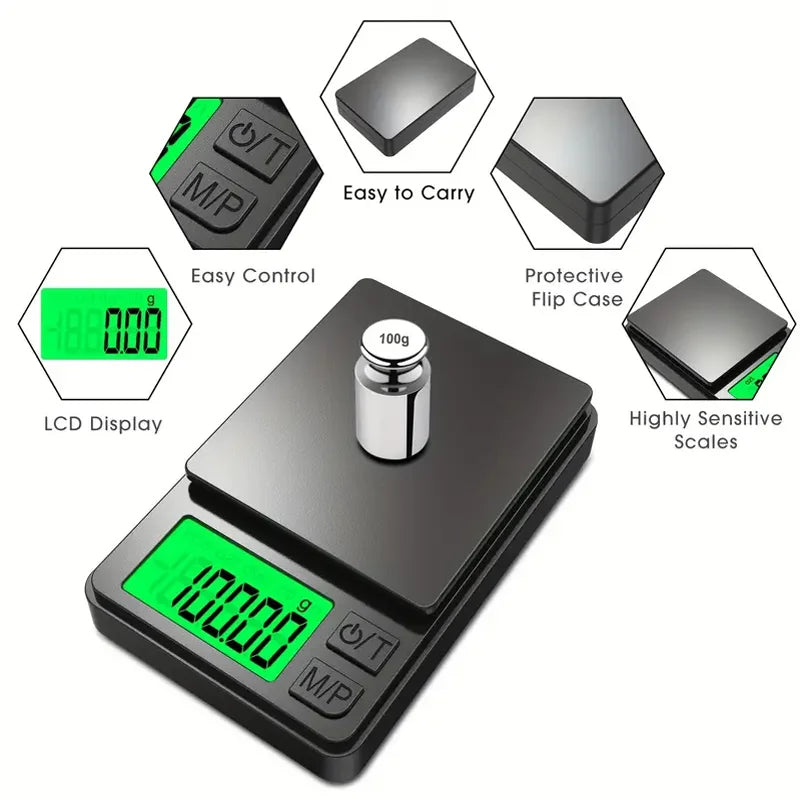 Mini Digital Pocket Scale 500g/0.01g – Precise & Portable Weighing Tool